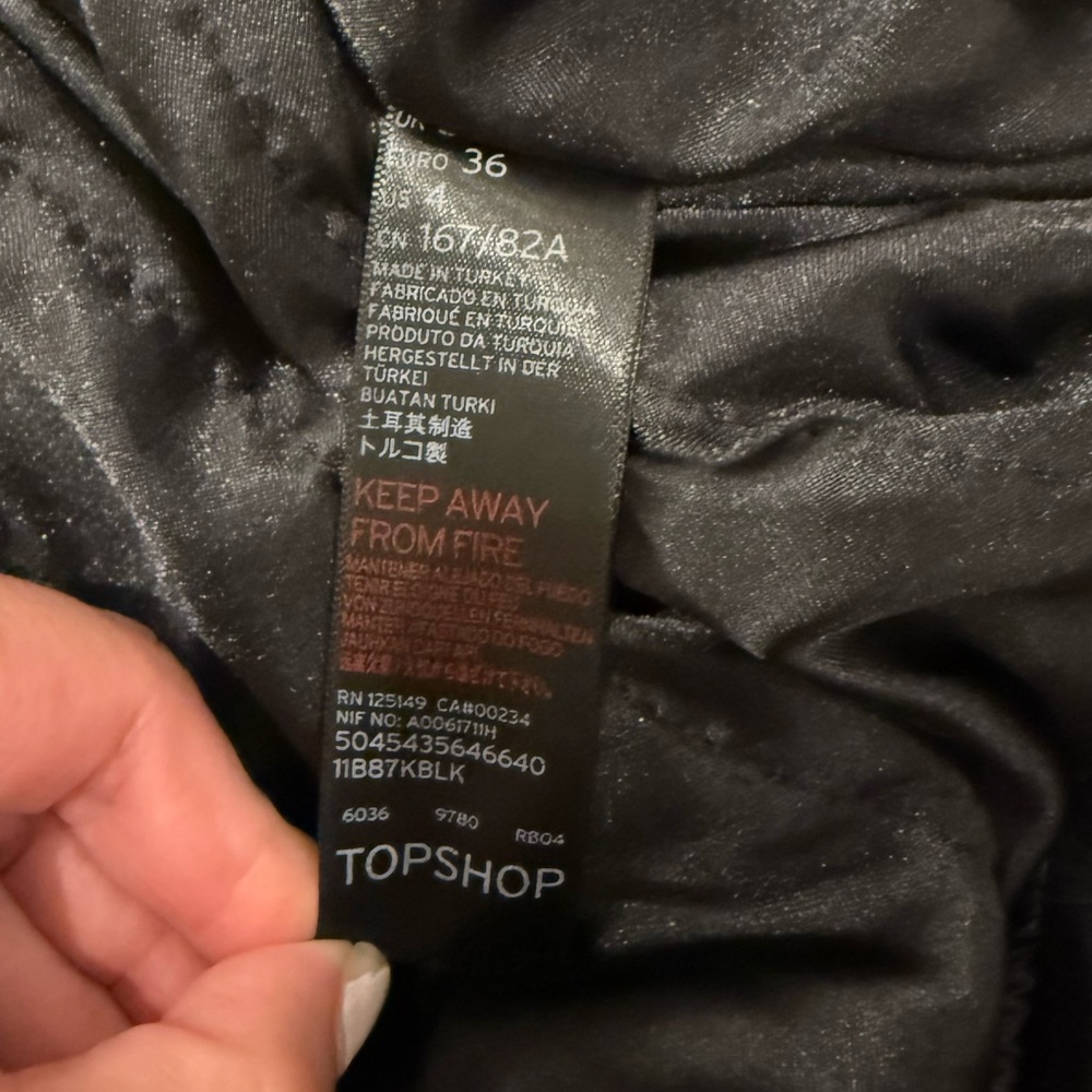 Topshop Nylon Bomber Jacket - image 5